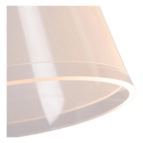 Lucide KORGIS - Wandleuchte Badezimmer - LED - 1x10W 3000K - IP44 - Transparent - detail 1
